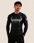 VORQ Pro Compression Long Sleeve Shirt – Men's Athletic Base Layer