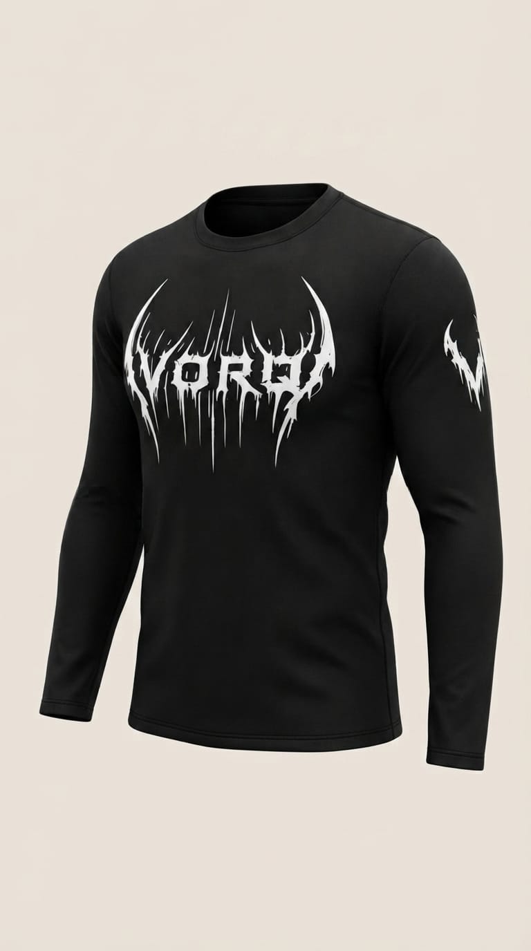 VORQ Pro Compression Long Sleeve Shirt – Men's Athletic Base Layer