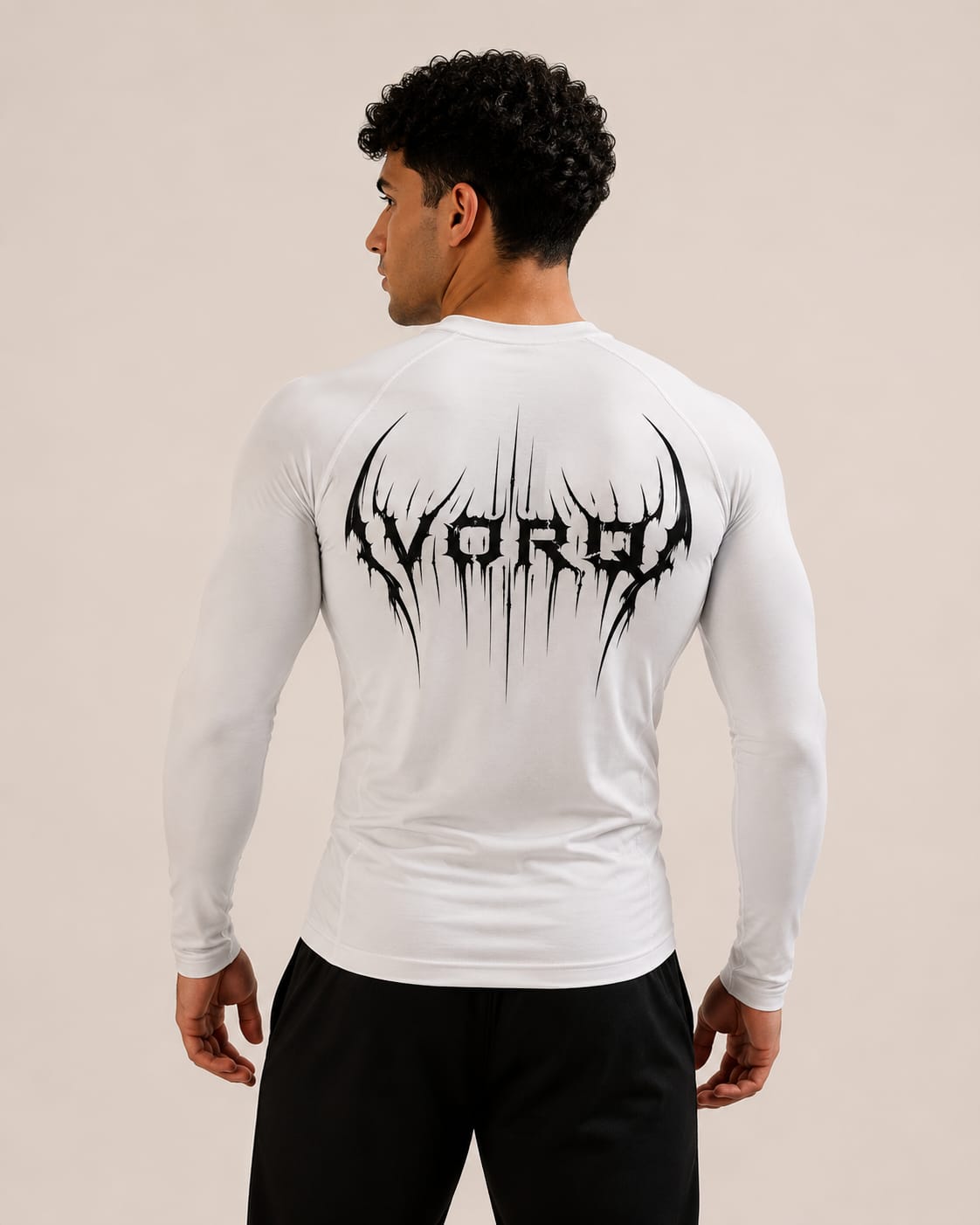 VORQ Pro Compression Long Sleeve Shirt – Men's Athletic Base Layer